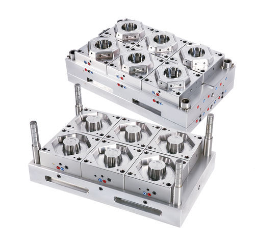 Stampo per iniezione plastica multi cavità - SANTSAI MACHINERY - a canali caldi / IML / imballaggi