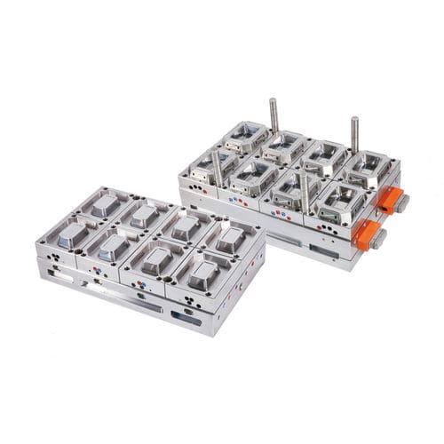 Stampo per iniezione plastica vaschette - SANTSAI MACHINERY - per l'industria agroalimentare