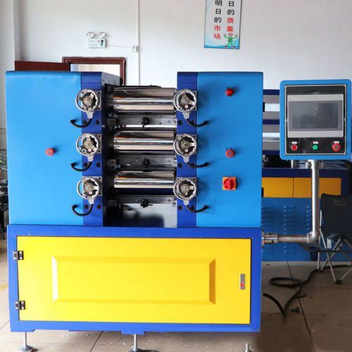 Vibro-frantumatore per gomma - simptek limited - a 3 rulli