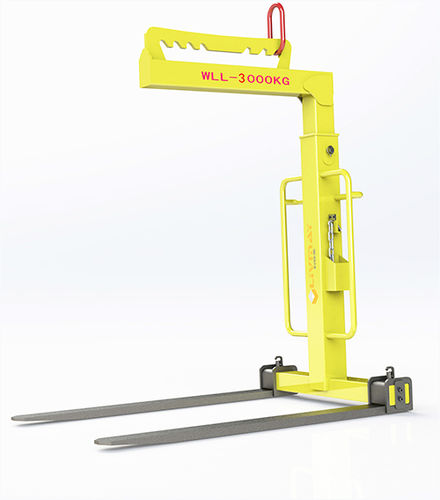 Forca per pallet regolabile - Shenzhen Liwumei Industrial Equipment Co.,Ltd. - per gru / bilanciata / manuale
