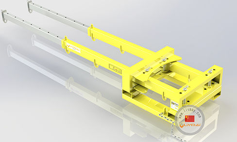 Bilanciatore di carico montato su carrello elevatore - Shenzhen Liwumei Industrial Equipment Co.,Ltd. - ad uso industriale / telescopico