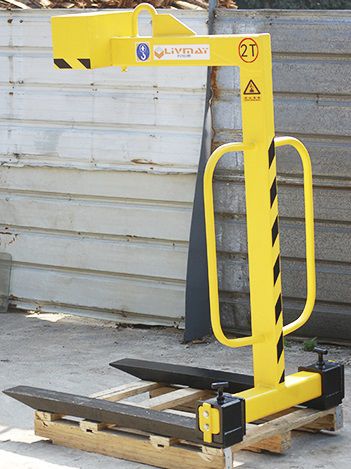 Forca per pallet per gru - Shenzhen Liwumei Industrial Equipment Co.,Ltd. - per tubazioni / industriale / per macchina di saldatura