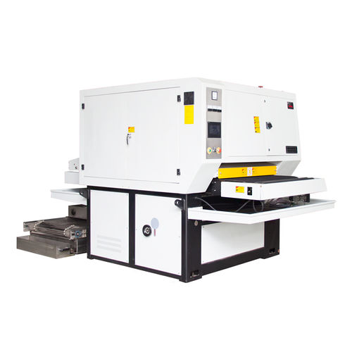Sbavatrice a spazzola - SG1030-WJS+DB - HANGZHOU XIANGSHENG ABRASIVE MACHINE MANUFACTURING CO.,LTD - banda abrasiva / levigatrice / di angoli