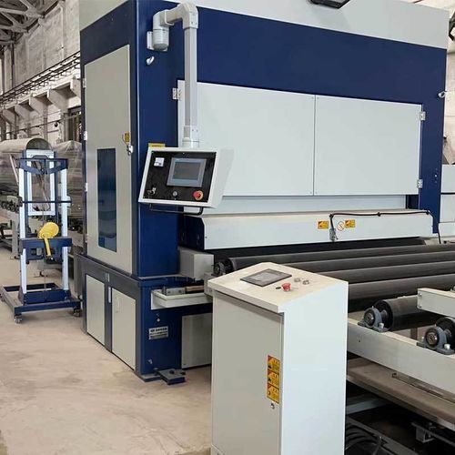 Macchina smerigliatrice-lucidatrice di lastre - SG2050-WJS - HANGZHOU XIANGSHENG ABRASIVE MACHINE MANUFACTURING CO.,LTD - per pezzi piatti / per alluminio / di acciaio inossidabile