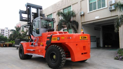Carrello elevatore diesel - HNF-400 - Fujian Huanan Heavy Industry Machinery Manufacturing Co.,Ltd. - con conducente seduto / controbilanciato / compatto