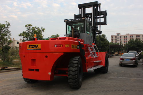 Carrello elevatore diesel - HNF-450 - Fujian Huanan Heavy Industry Machinery Manufacturing Co.,Ltd. - con conducente seduto / 4 ruote / controbilanciato