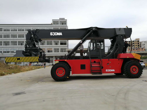 Carrello elevatore retrattile diesel - Fujian Huanan Heavy Industry Machinery Manufacturing Co.,Ltd. - con conducente seduto / di precisione / per contenitori