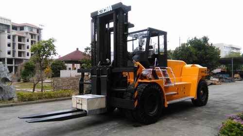 Carrello elevatore diesel - HNF-250 - Fujian Huanan Heavy Industry Machinery Manufacturing Co.,Ltd. - con conducente seduto / 4 ruote / controbilanciato