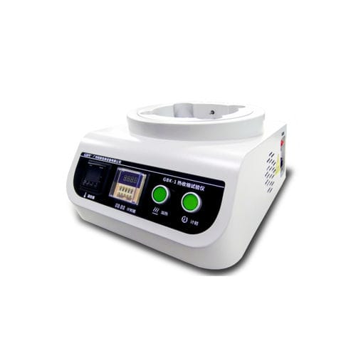 Macchina per prova di termoretrazione - GBK-1 - Guangzhou Biaoji Packaging Equipment Co., Ltd. - automatica / per separatori di batterie