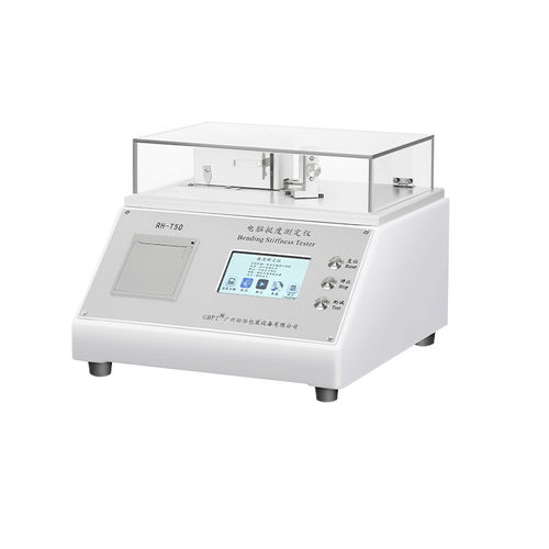 Impianto per prove di rigidità - RH-T500 - Guangzhou Biaoji Packaging Equipment Co., Ltd. - di resistenza alla piegatura / semiautomatico / per tessuti