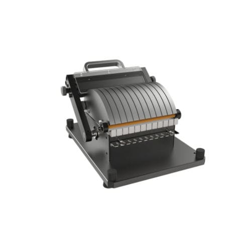 Macchina da taglio a lama - LC-2 - Guangzhou Biaoji Packaging Equipment Co., Ltd. - di film / di campioni