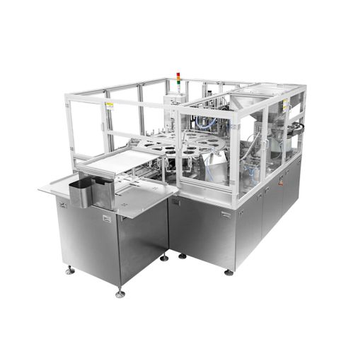 Sigillatrice rotativa - GF-2200Z - Guangzhou Biaoji Packaging Equipment Co., Ltd. - interamente automatica / per sacchetti con beccuccio