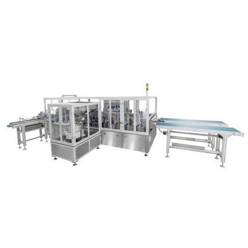 Macchina per la posa e il fissaggio lineare - GF-2700XB - Guangzhou Biaoji Packaging Equipment Co., Ltd. - interamente automatica / per imballaggi / per liquidi