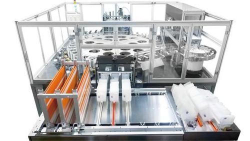 Sigillatrice rotativa - GF-3000Z - Guangzhou Biaoji Packaging Equipment Co., Ltd. - interamente automatica / per derrate alimentari / per liquidi
