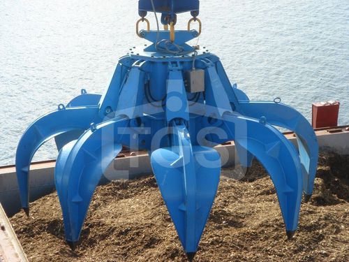 Benna a polipo a spicchi multipli - Tgs - the grab specialist BV - elettroidraulica / per rottami / a legna