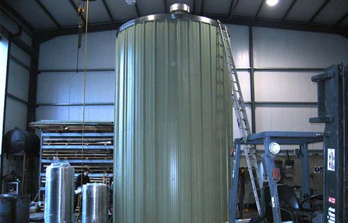 Silo cilindrico-conico - Spectac International - per prodotti sfusi / per silo / di trasporto