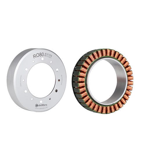 Motore coppia frameless - RO80 KV105 - CubeMars - brushless / DC / 48 V