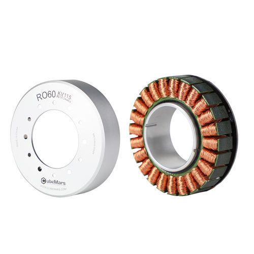 Motore coppia brushless - RO60 KV115 - CubeMars - DC / 48 V / ad albero cavo