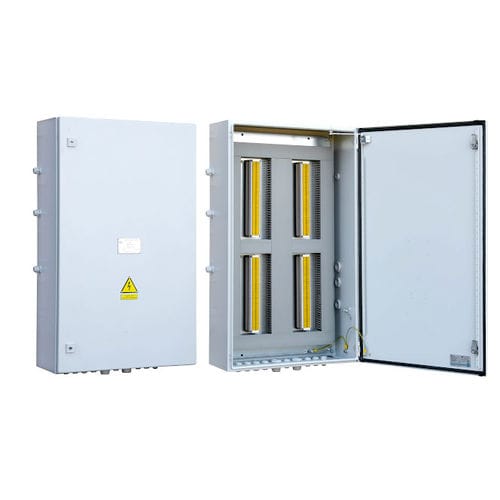 Armadio elettrico a pavimento - PLUTON - da incasso / in metallo