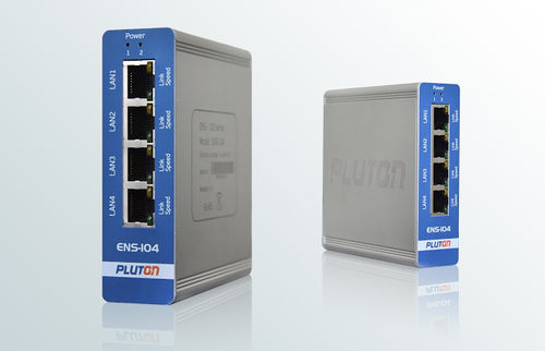 Switch Ethernet intelligente - ENS  - PLUTON - 10/100BaseT(X) / RJ45 / industriale