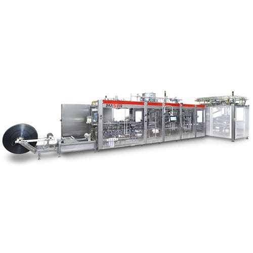 Termoformatrice riempitrice sigillatrice PP - C300  - Benhill GmbH - per imballaggio di prodotti caseari / per produzione di bicchieri / per imballaggio di prodotti alimentari