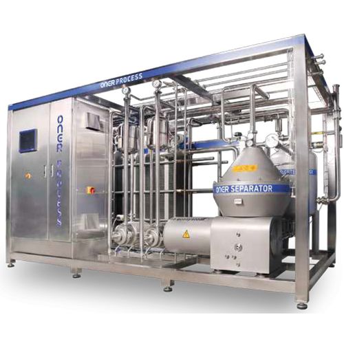 Pastorizzatore per gelato - Oner Separator San. ve. Tic. Ltd. Sti. - per latticini / HTST / compatto