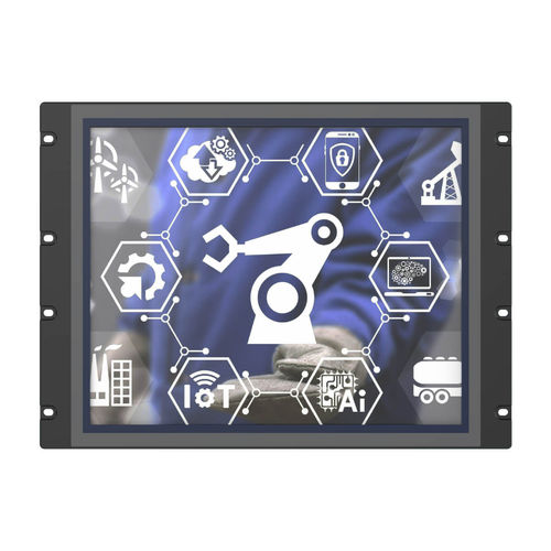 Monitor LCD - TM-RR190 - Shenzhen TAICENN Technology Co., Limited - con touch screen resistivo / LED / industriale