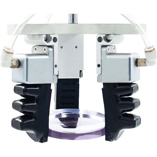Pinza di presa pneumatica - Suzhou Rochu Robotics Co.,Ltd - flessibile / a 3 griffe / per l'industria elettronica
