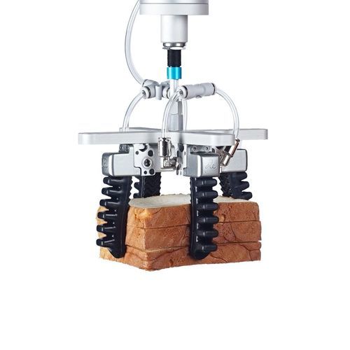 Pinza di presa pneumatica - Suzhou Rochu Robotics Co.,Ltd - flessibile / a 4 griffe / per l'industria agroalimentare