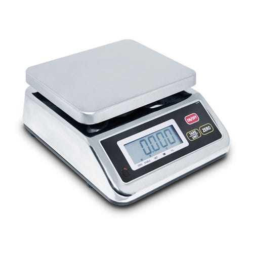 Bilancia da banco commerciale - CW 16-2D - Barbal - peso/prezzo / con display LCD / in acciaio inossidabile