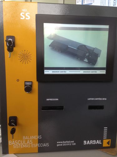 Terminale di comando self service - SS - Barbal - con touch screen / da terra