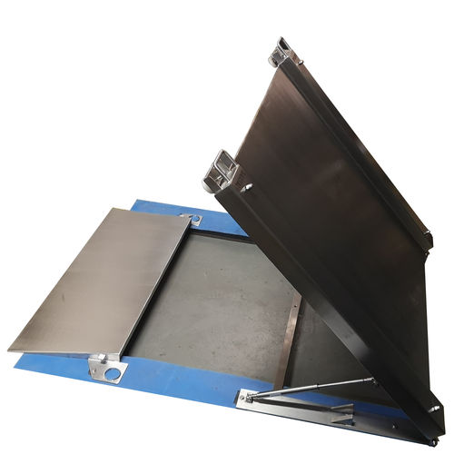 Bilancia a piattaforma con profilo basso - PL4R/TR - Barbal - con piattaforma sollevabile / elettronica / lb