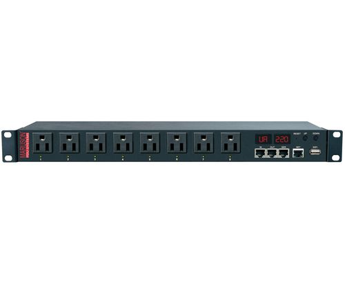 Unità di distribuzione di alimentazione per rack - NPM-R series - Maruson Technology - rack 19" / commutata via Internet