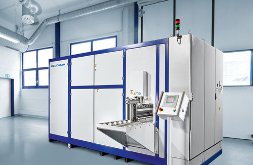 Sistema di pulizia ad acqua - Universal 81W - Ecoclean Group - a immersione / automatico / con essiccatore