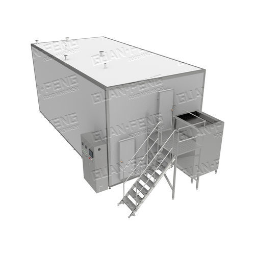 Congelatore IQF - GLZ  - Zhejiang Guanfeng Food Machinery Co.,Ltd. - a tunnel / di processo / ventilato
