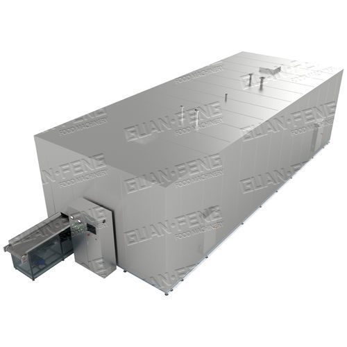 Congelatore a spirale - GWL - Zhejiang Guanfeng Food Machinery Co.,Ltd. - di processo / ventilato / IQF