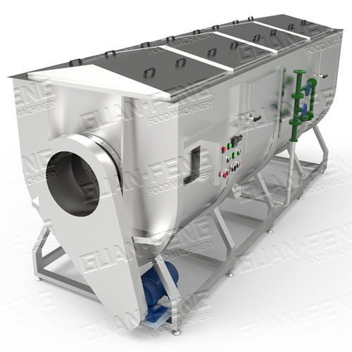 Blancher a spirale - GSP series - Zhejiang Guanfeng Food Machinery Co.,Ltd. - per pesce / per frutta e verdura / per l'industria agroalimentare