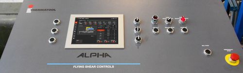 Controllo numerico per macchina di taglio - Thermatool Europe - touch screen