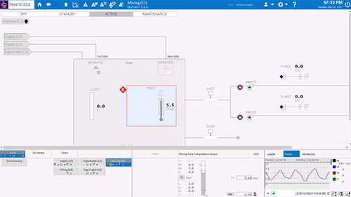 Software di interfaccia - Plant SCADA - AVEVA Group plc - di visualizzazione / di ingegneria / di regolazione