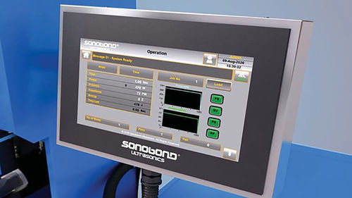 HMI con touch screen - Sonobond Ultrasonics - ad incastro / USB / di controllo