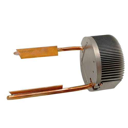 Dissipatore in alluminio - A1850 - Awind heat sink - con tubo di calore