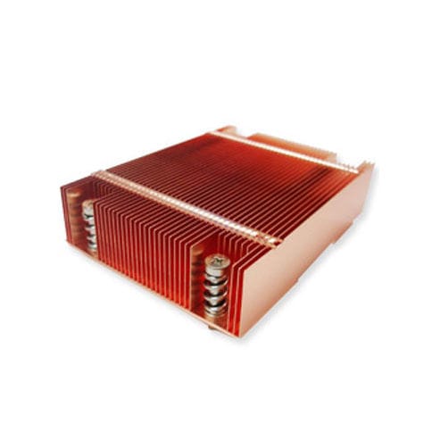 Dissipatore in rame - A1641 - Awind heat sink - a alette sottili