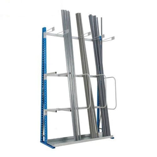 Scaffalatura per stoccaggio verticale - Nanjing A-Plus Metal Products Co.,Ltd - unilaterale / a doppia faccia / per carichi lunghi