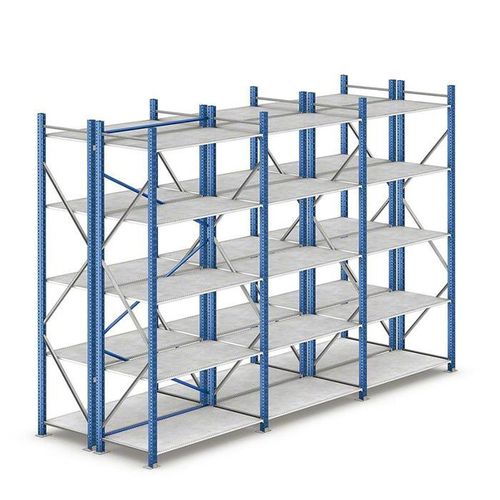 Scaffalatura per corsie strette - Nanjing A-Plus Metal Products Co.,Ltd - per ufficio / tubolare / in acciaio