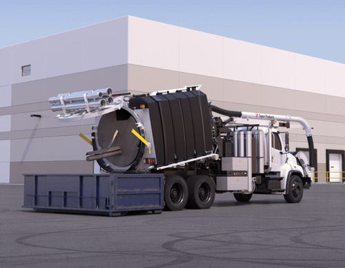 Camion idropulitore - CAMEL® MAX SERIES 1200 - Super Products - a 3 assi / con motore diesel