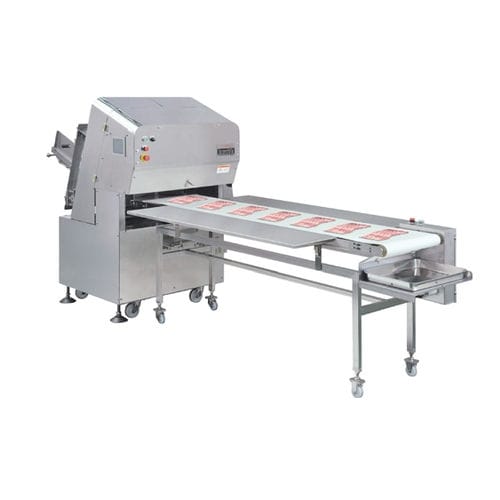 Affettatrice ad alte prestazioni - NUS - 300 - IRE-KOREA - per carne / automatica / da terra
