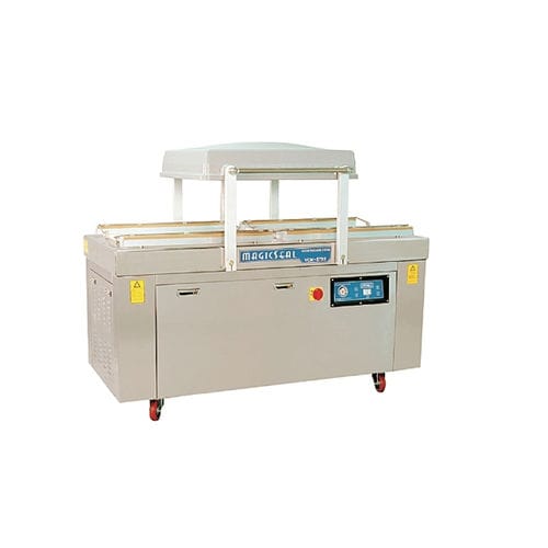 Macchina per imballaggio automatica - VCM - Q850 - IRE-KOREA - sottovuoto / per alimenti / per l'industria agroalimentare