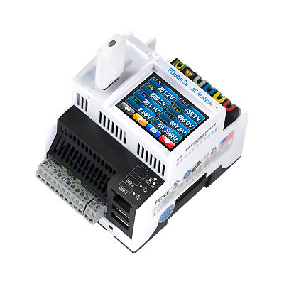 Analizzatore di monitoraggio - PQube® 3v - Powerside - elettrico / di tensione / compatto