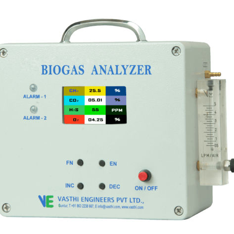Analizzatore per biogas - vasthi instruments - di processo / di concentrazione / portatile