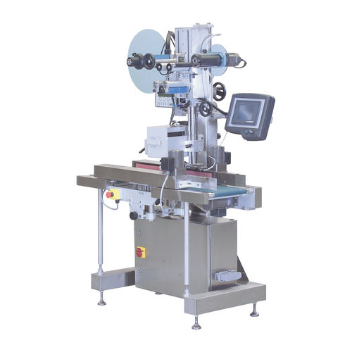 Etichettatrice a C - P100 C-Wrap - Premier Labellers - automatica / wraparound / per l'industria agroalimentare